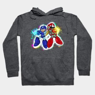 Rockman and protoman Hoodie